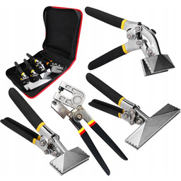Szczypce Dekarskie Blacharskie 3 Szt. Felcarka Zestaw Szczepiec