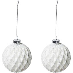 Bombka Kpl. 2 Szt. 10x8x8 124001