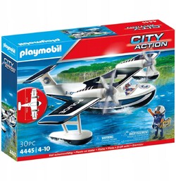 KLOCKI PLAYMOBIL 4445 WODOLOT POLICYJNY samolot policja hydroplan