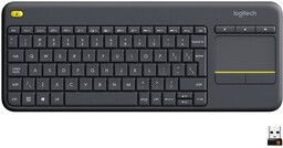 LOGITECH Klawiatura K400 Plus Czarny