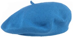 Beret Bawełniany Biskaya by Lipodo, ultramaryna