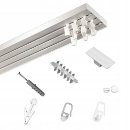 Karnisz Szyna Sufitowa 3-torowa Na Wymiar 320 cm