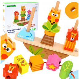 Zabawka Tooky Układanka Balansująca Zwierzęta