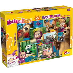 LISCIANI MASZA I MIŚ - MaxiFloor Puzzle 2