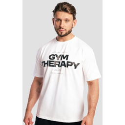 GymBeam Koszulka Gym Therapy White