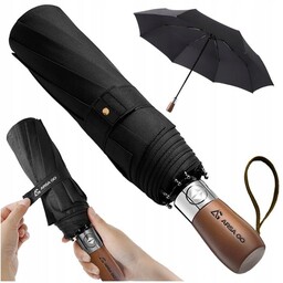 DUŻY PARASOL SKŁADANY AUTOMATYCZNY WODOODPORNY PARASOLKA PRZECIWSŁONECZNA