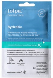 TOŁPA Dermo Face Hydrativ Hialuronowa Maska-kompres na twarz