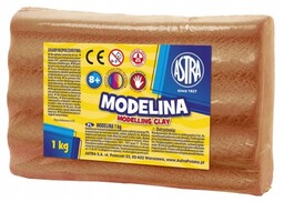 Astra Brązowa Modelina Szkolna Dla Dzieci