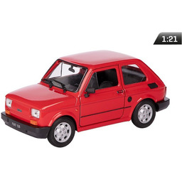 Model 1:21, PRL FIAT 126p, czerwony (A066F126C)