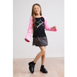Desigual Koszulka w gwiazdki z logo