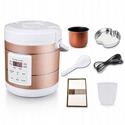 Multicooker Samochodowy 1,6L Ryżowar 12V 24V Tir Bus