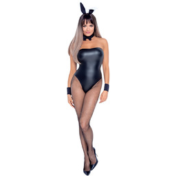 Cottelli Bunny - kostium króliczka - błyszczący, seksowny,