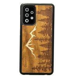 Bewood Drewniane etui do Galaxy A72 5G, Góry
