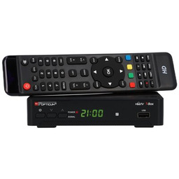 OPTICUM Dekoder HbbTv T-BOX H.265/HEVC/DVB-T2