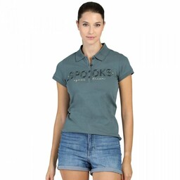 Spooks Koszulka damska ANNBER POLO - dove blue