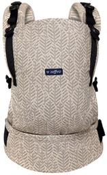 Zaffiro Smart 2.0, Nosidełko ergonomiczne, regulowane, Beige Leaves