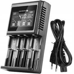 Ładowarka akumulatorków Li-ion Ni-MH Aa R20 20700