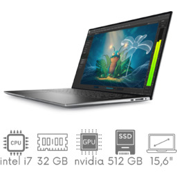 DELL Precision 5560 i7-11850H 32GB 512GB SSD 15,6"