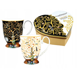 Kubek Carmani Gustav Klimt porcelana 270 ml