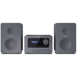 Mikrosystem Hi-Fi z radiem FM Sharp XL-B514(GY)