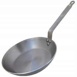 De Buyer Patelnia do indukcji ze stali błękitnej