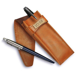 Etui na pióro lub długopis camelowe SOLIER SA12