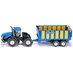 Siku 1947, New Holland T Traktor z przyczepą,