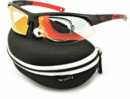 Fotochromowe okulary sportowe z ramką korekcyjną GOG E668-2R