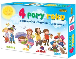 4 pory roku, edukacyjna loteryjka obrazkowa, Adamigo