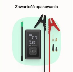 GREEN CELL POWERBANK/BOOSTER/CAR JUMP STARTER/POMPKA POWERBOOST AIR 8000MAH