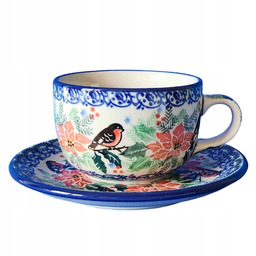 Filiżanka ze spodkiem, 200 ml, Gile, Ceramika Artystyczna