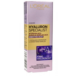 LOREAL Hyaluron Specialist Krem-kuracja nawilżająco wygładzający pod oczy