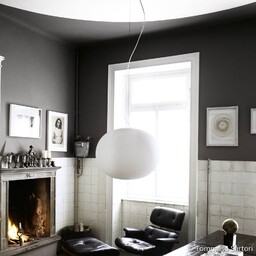 FLOS Lampa wisząca designerska GLO-BALL, możliwość ściemniania, biały