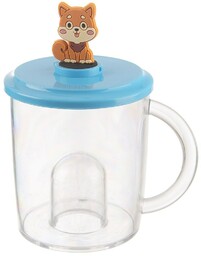 Kubek z figurką dla dziecka pies 240 ml