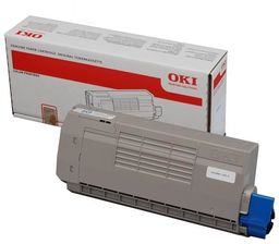 OKI 46507505 toner żółty, oryginalny