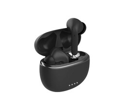 Forever TWE-210 Dokanałowe Bluetooth 5.3 Czarny Słuchawki bezprzewodowe
