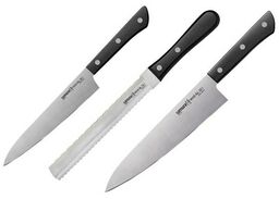 Zestaw 3 noży kuchennych Samura Harakiri 0230B