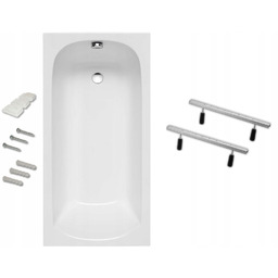 Wanna prostokątna Polimat Classic 130x70