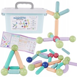 Klocki magnetyczne Swede Zestaw magnetycznych klocków 36