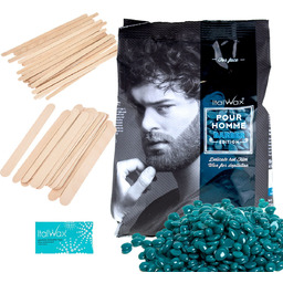 Zestaw uzupełniający do męskiej depilacji ItalWax + wosk