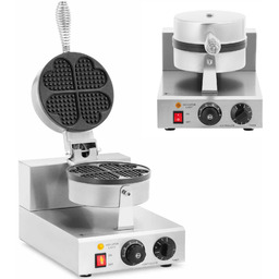 Gofrownica urządzenie do gofrów kształt serca śr. 180