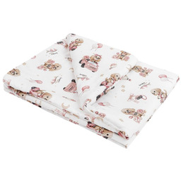 Bonjour Cherie Kołderka przedszkolaka bambusowa 100/150 Bianca