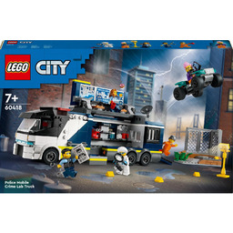 Lego 60418 City- Policyjna Ciężarówka Z Laboratorium Kryminalnym