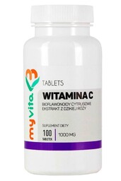Witamina C z Dziką Różą i Bioflawonoidami Cytrusowymi,