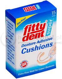 FITTYDENT Denture Cushions 15szt. - podkładki klejące pod