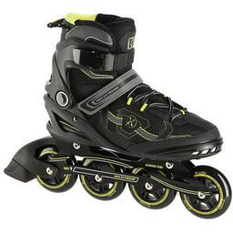 NILS EXTREME NA9157 CZARNO-ŻÓŁTY ROZM. 42 ŁYŻWOROLKI
