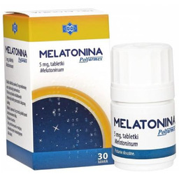 Melatonina Polfarmex, 30 tabletek - Lek z melatoniną