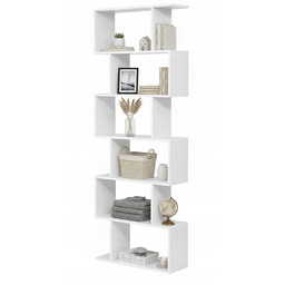 Regał modułowy duży otwarty półka biały nowoczesny