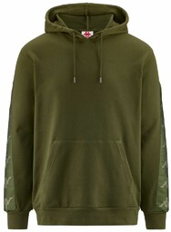 Bluza marki Kappa model LIRT-321683W kolor Zielony. Odzież