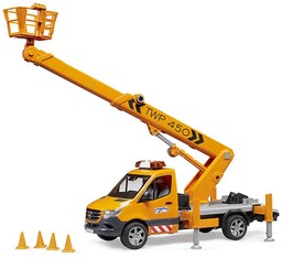 bruder 02679 - MB Sprinter z gondolą